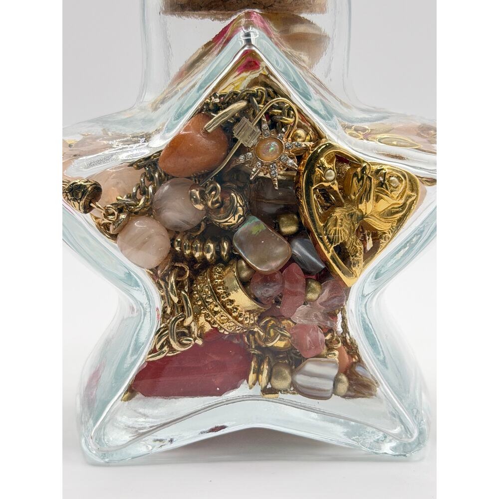 Pink Stardust Jewelry Jar – Pink & Gold Theme - Picture 6 of 8
